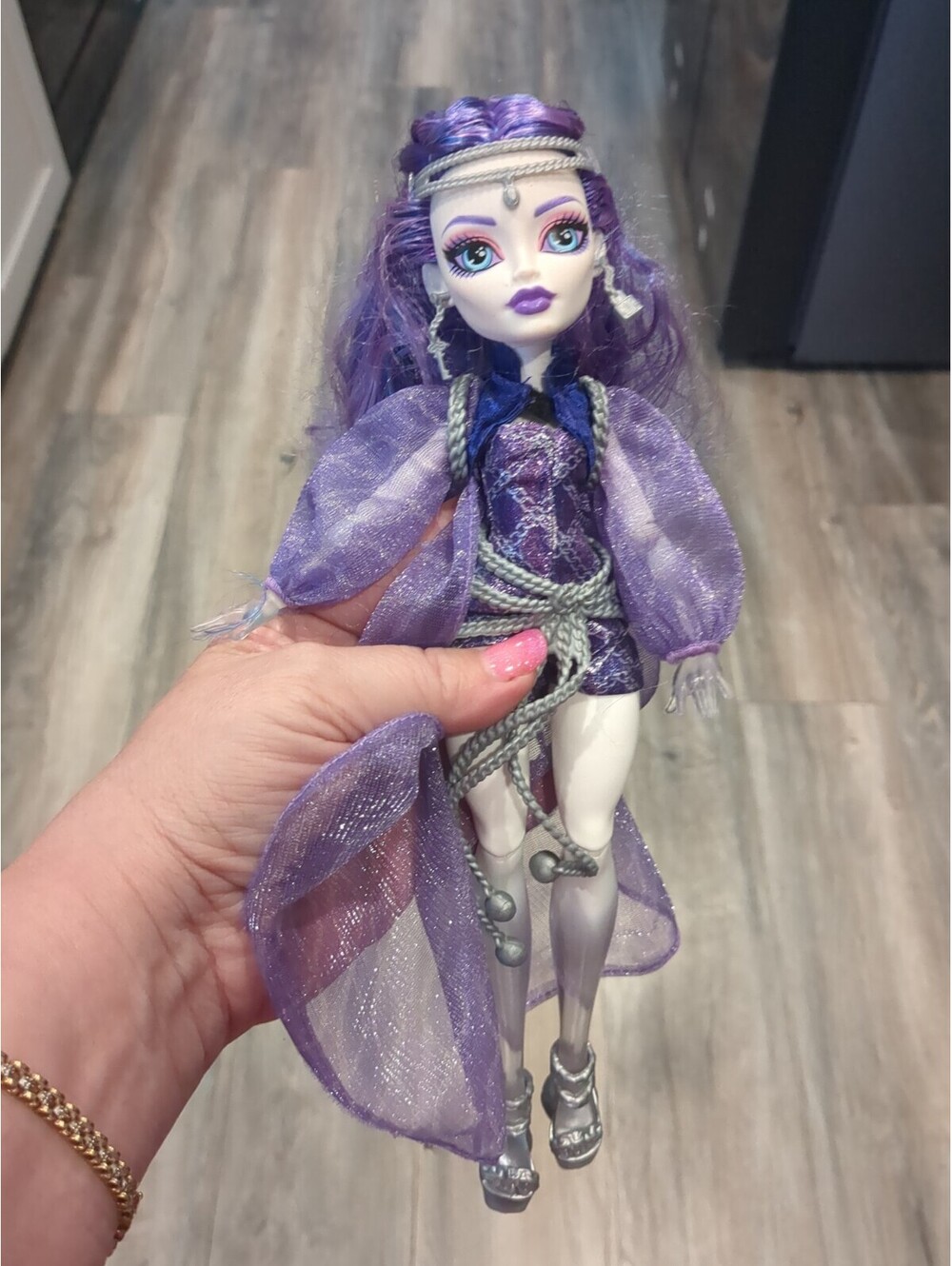Monster High Spectra Vondergeist Doll Purple Gothic Outfit Boots G3